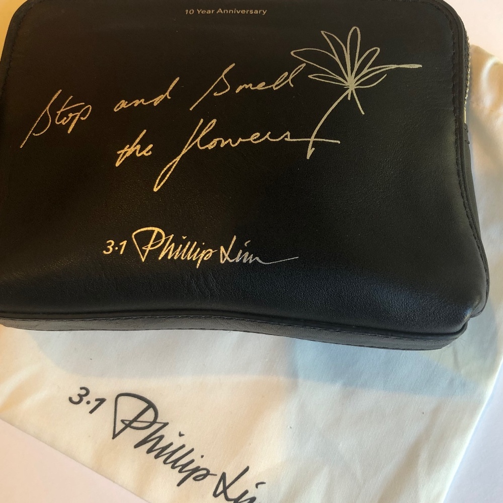 3.1 PHILIP LIM LEATHER BAG, 10th ANNIVERSARY SPECIAL COLLECTION, NEW, UNUSED